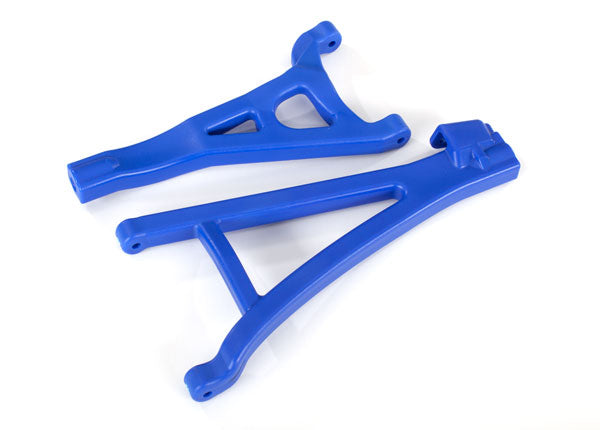 8632X TRAXXAS SUSPENSION ARMS BLUE FRONT (LEFT) HEAVY DUTY UPPER (1)/ LOWER (1)