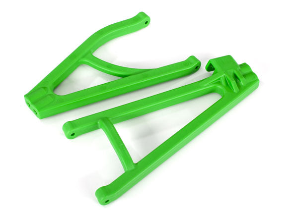 8633G TRAXXAS SUSPENSION ARMS GREEN REAR (RIGHT) HEAVY DUTY ADJUSTABLE WHEELBASE UPPER (1)/ LOWER (1)