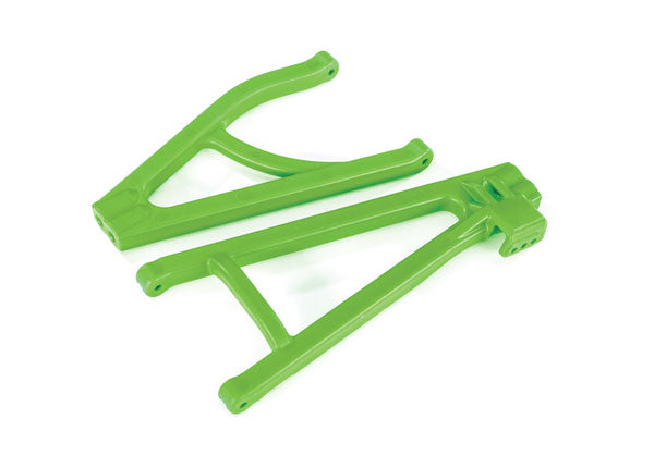 8634G TRAXXAS SUSPENSION ARMS GREEN REAR (LEFT) HEAVY DUTY ADJUSTABLE WHEELBASE UPPER (1)/ LOWER (1)