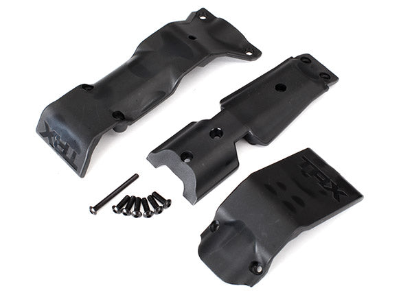 8637 TRAXXAS SKID PLATE SET (F)/ SKID PLATE (R)