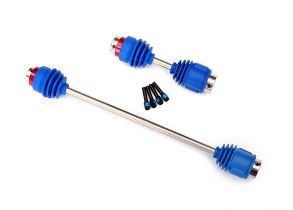 8655R TRAXXAS DRIVESHAFTS CTR E-REVO STEEL FRONT & REAR