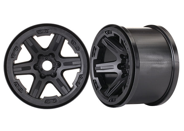 8671 TRAXXAS WHEELS 3.8 (BLACK) (2)