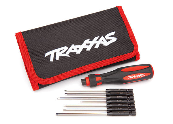 8711 TRAXXAS SPEED BIT MASTER SET HEX DRIVER 7-PIECE STRAIGHT AND BALL END