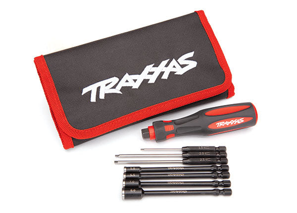 8712 TRAXXAS SPEED BIT ESSENTIALS SET HEX & NUT DRIVER 7-PIECE