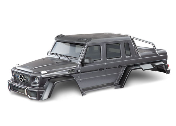 8825X TRAXXAS  BODY MERCEDES-BENZ (MATTE GRAPH METALLIC)