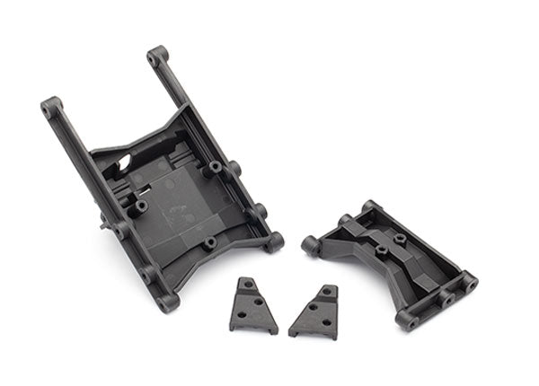 8830 TRAXXAS CHASSIS CROSSMEMBER (INTERMEDIATE (1) & REAR (1))/ SHOCK MOUNTS (L&R)