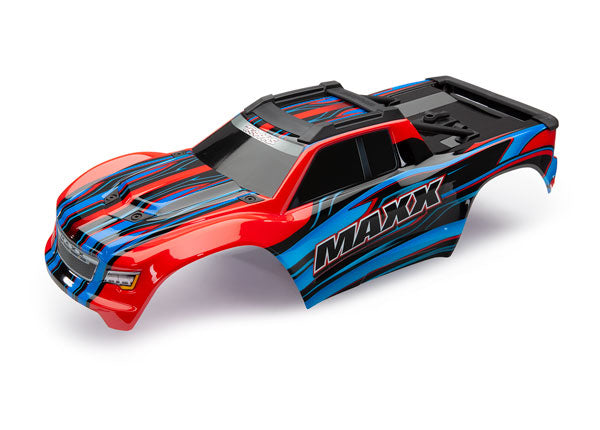 8911P TRAXXAS BODY MAXX RED-X