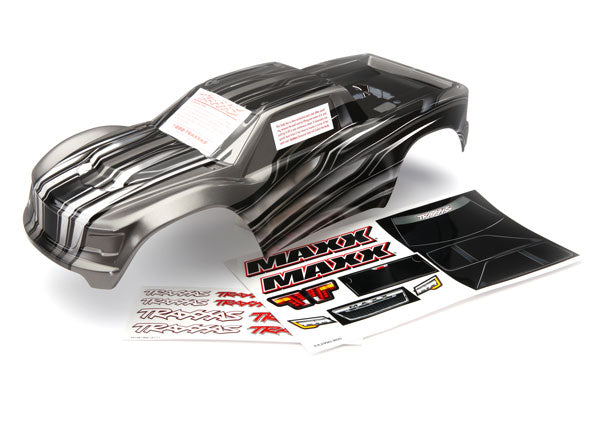 8911X TRAXXAS BODY MAXX PROGRAPHIX (GRAPHICS PRINTED REQUIRES PAINT)