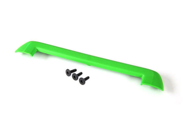 8912G TRAXXAS TAILGATE PROTECTOR GREEN/ 3X15MM FLAT-HEAD SCREW (4)