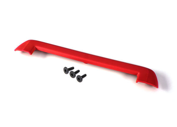 8912R TRAXXAS TAILGATE PROTECTOR RED/ 3X15MM FLAT-HEAD SCREW (4)