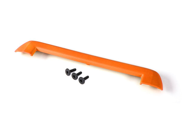 8912T TRAXXAS TAILGATE PROTECTOR ORANGE/ 3X15MM FLAT-HEAD SCREW (4)