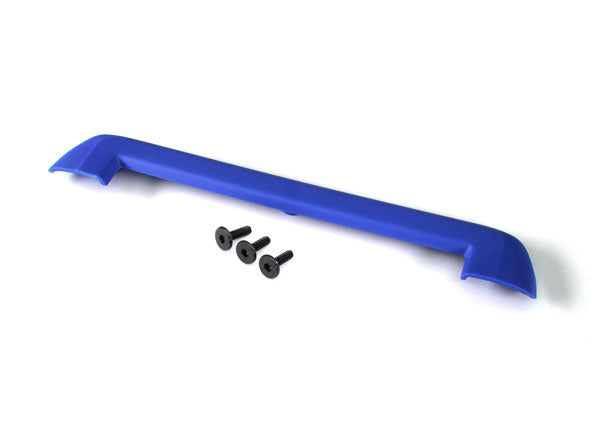 8912X TRAXXAS TAILGATE PROTECTOR BLUE/ 3X15MM FLAT-HEAD SCREW (4)