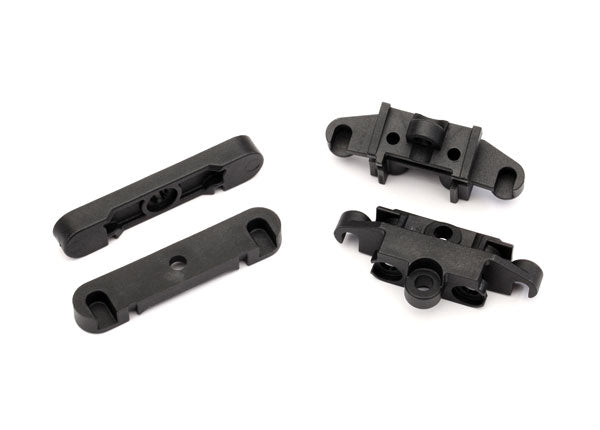 8916 TRAXXAS MOUNT TIE BAR FRONT (1)/ REAR (1)/ SUSPENSION PIN RETAINER FRONT OR REAR (2)