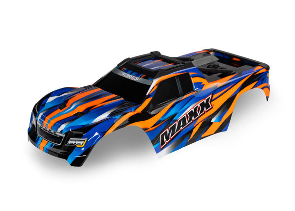 8918T TRAXXAS BODY MAXX ORANGE (FITS MAXX EXTENDED CHASSIS)