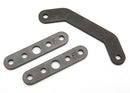 8926 TRAXXAS BULKHEAD TIE BAR FRONT UPPER (1)/ LOWER (2) (STEEL)