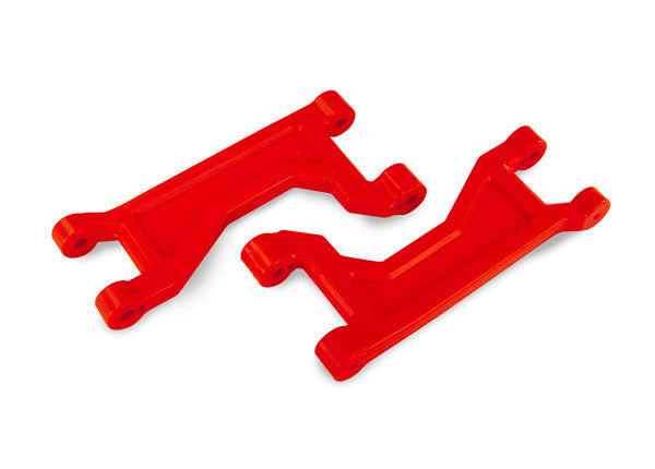 8929R TRAXXAS SUSPENSION ARMS UPPER RED(LFT OR RGHT/ FRNT OR RR)(2)