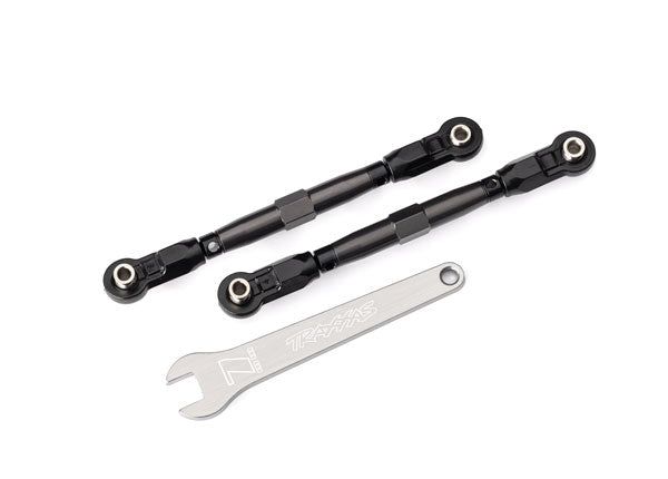 8948-GRAY TRAXXAS TOE LINKS FRONT TUBES GRAY