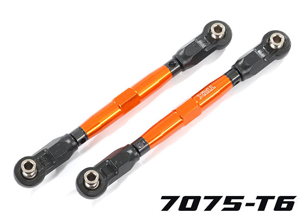 8948A TRAXXAS TOE LINKS FRONT (TUBES ORNG7075-T6 ALUM) (88MM) (2)