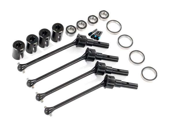 8950X TRAXXAS DRIVESHAFTS STEEL CONSTANT-VELOCITY (ASSEM) F OR R (4)