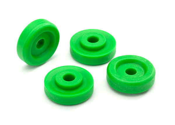 8957G TRAXXAS WHEEL WASHERS GREEN (4)