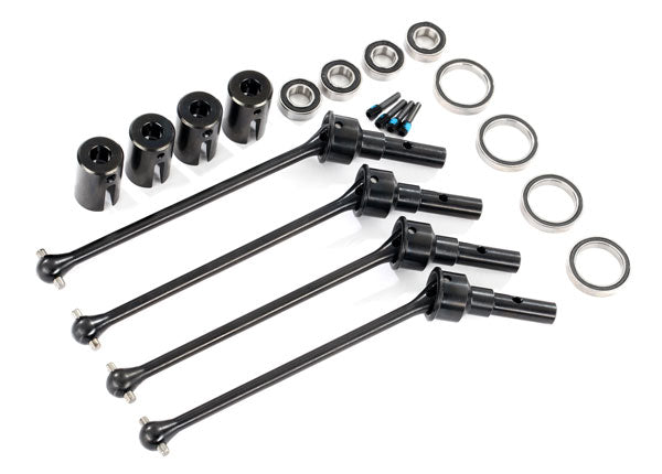8996X TRAXXAS DRIVESHAFTS STEEL CONSTANT-VELO (ASS)(4) (FOR USE WITH #8995) Traxxas