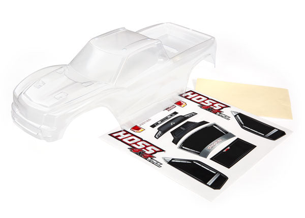 9011 TRAXXAS BODY HOSS 4X4 (CLEAR)