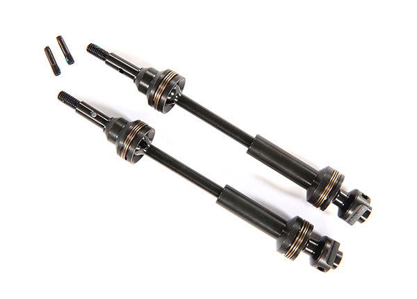 9051X TRAXXAS DRIVESHAFTS FRONT STEEL-SPLINE CONSTANT-VELOCITY (2)