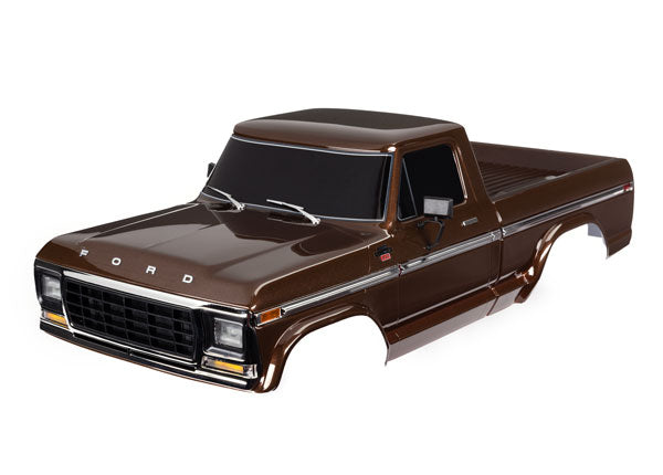 9230-BRWN TRAXXAS BODY, FORD F-150 (1979) BROWN