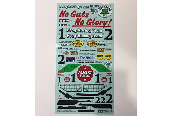 TAMIYA STICKER FOR 58354