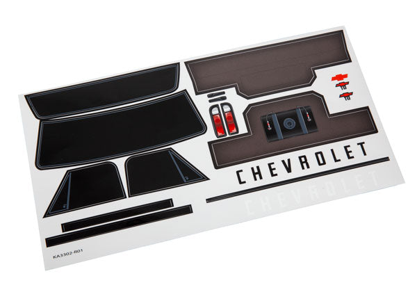 9413 TRAXXAS DECAL SHEET CHEVROLET C10