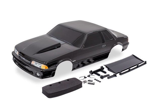 9421A TRAXXAS BODY FORD MUSTANG FOX BODY BLACK