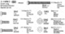 TAMIYA SCREW BAG A : 58347