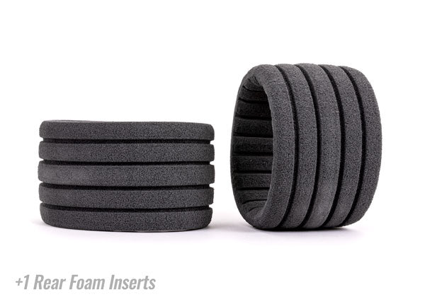 9469R TRAXXAS TIRE INSERTS MOLDED (2) (FOR #9475 REAR TIRES) (+1 FIRMNESS)