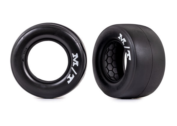 9471R TRAXXAS TIRES REAR (MICKEY THOMPSON ET DRAG SLICKS STICKY COMPOUND) (2) Traxxas