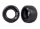 9471R TRAXXAS TIRES REAR (MICKEY THOMPSON ET DRAG SLICKS STICKY COMPOUND) (2) Traxxas