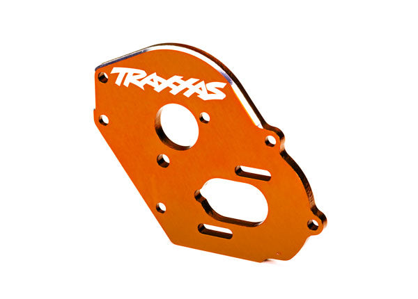 9490A TRAXXAS PLATE MOTOR 6061-T6 ALUM (ORNG-ANOD) (4MM THICK)