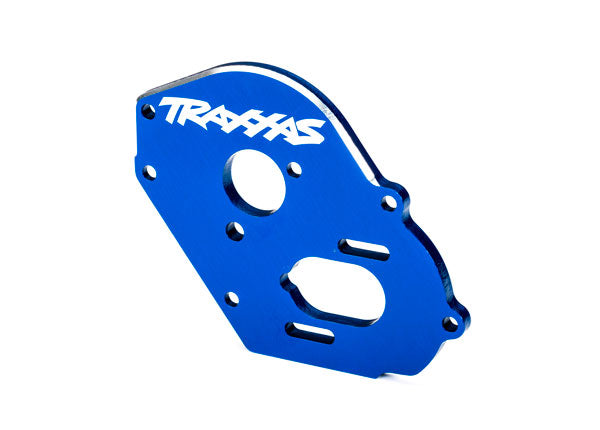 9490X TRAXXAS PLATE MOTOR 6061-T6 ALUM (BLUE-ANOD) (4MM THICK)