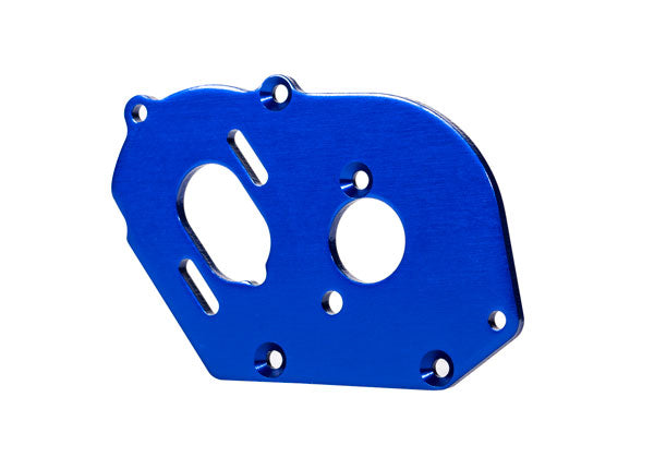 9490 TRAXXAS PLATE MOTOR 6061-T6 ALUM (BLUE-ANOD) (3.2MM THICK)