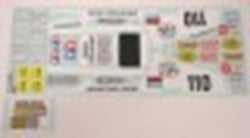 TAMIYA STICKER FOR 58441