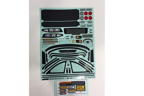 19495839 TAMIYA STICKER BAG : 58604