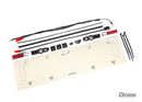 9497R TRAXXAS LED TAIL LIGHTS (RED) POWER HARNESS/ TAIL LIGHT HOUSINGS (L&R) TAILGATE TRIM (CHRM)