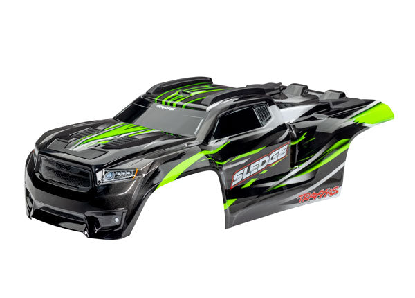 9511G TRAXXAS BODY SLEDGE GREEN