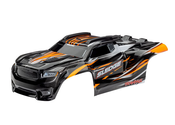 9511T TRAXXAS BODY SLEDGE ORANGE