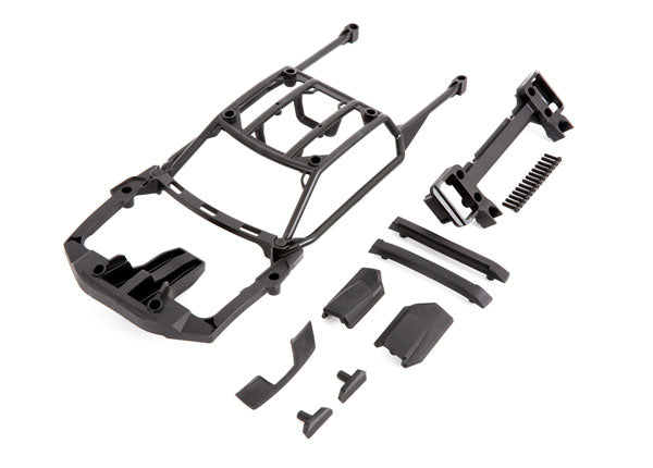 9513X TRAXXAS BODY SUPPORT (ASSEM FRONT MOUNT & REAR LATCH)