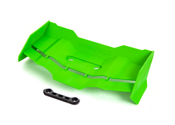 9517G TRAXXAS WING/ WING WASHER (GREEN)/ 4X12MM FCS (2)