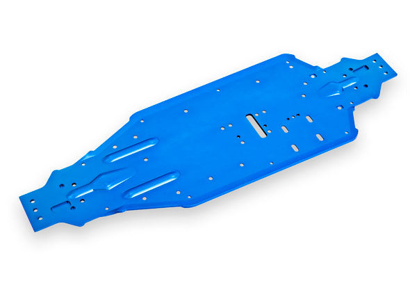 9522 TRAXXAS CHASSIS ALUMINUM (BLUE-ANODIZED)