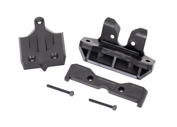 9536 TRAXXAS BUMPER REAR/ SKIDPLATE REAR/ TIE BAR MOUNT REAR