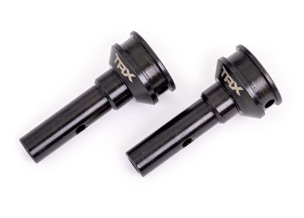 9553X TRAXXAS STUB AXLES CV (STEEL) SLEDGE