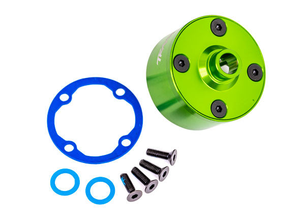 9581G TRAXXAS CARRIER DIFFERENTIAL ALUM GRN