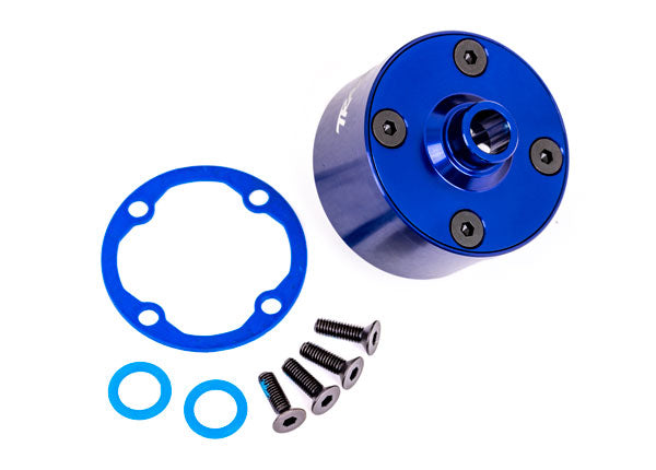 9581X TRAXXAS CARRIER DIFFERENTIAL ALUM BLUE